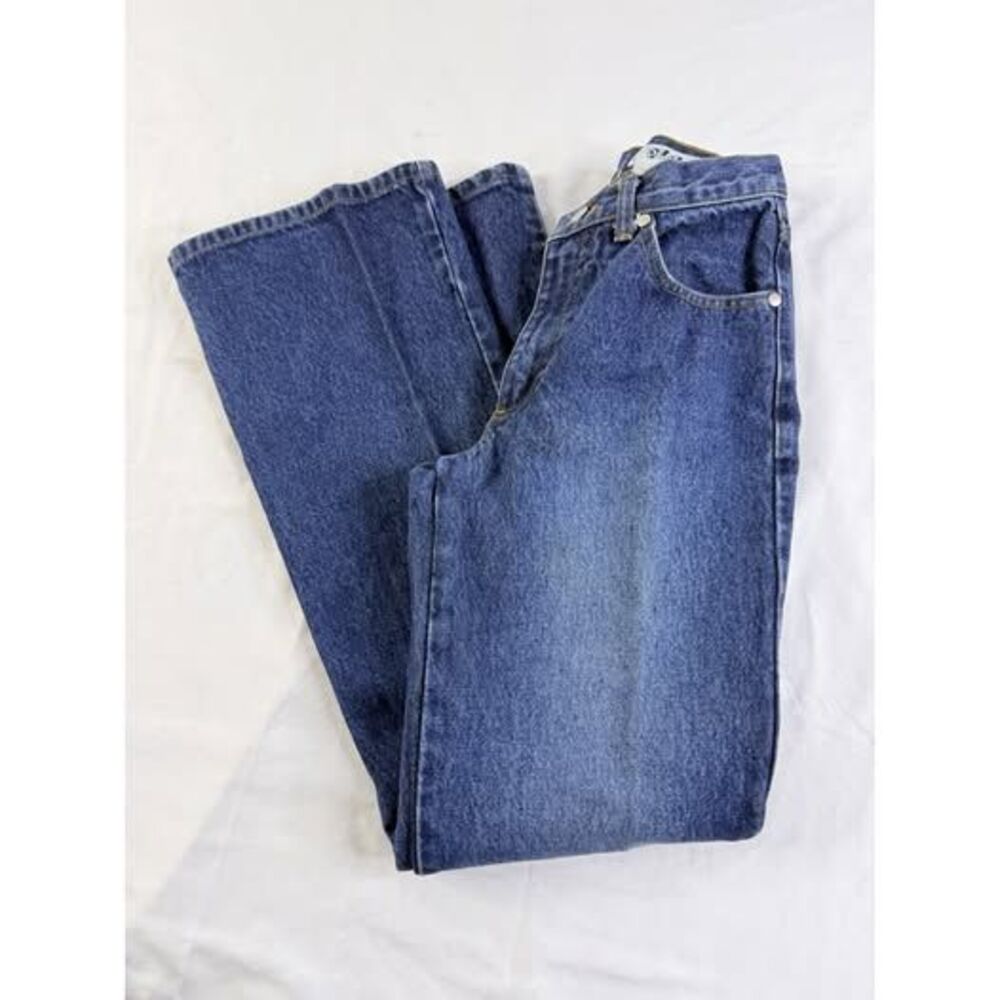 Vintage Photo Products Women’s Bell Bottom Blue Jeans Size 0 - Picture 5 of 10